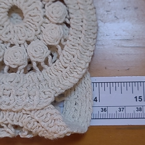 Sweet Cotton Blend (no-see-thru!) Crocheted Summer Shorts - Picture 9 of 11